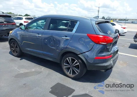 2015 Kia Sportage Sx from USA, damaged, VIN KNDPC3A60F7772993